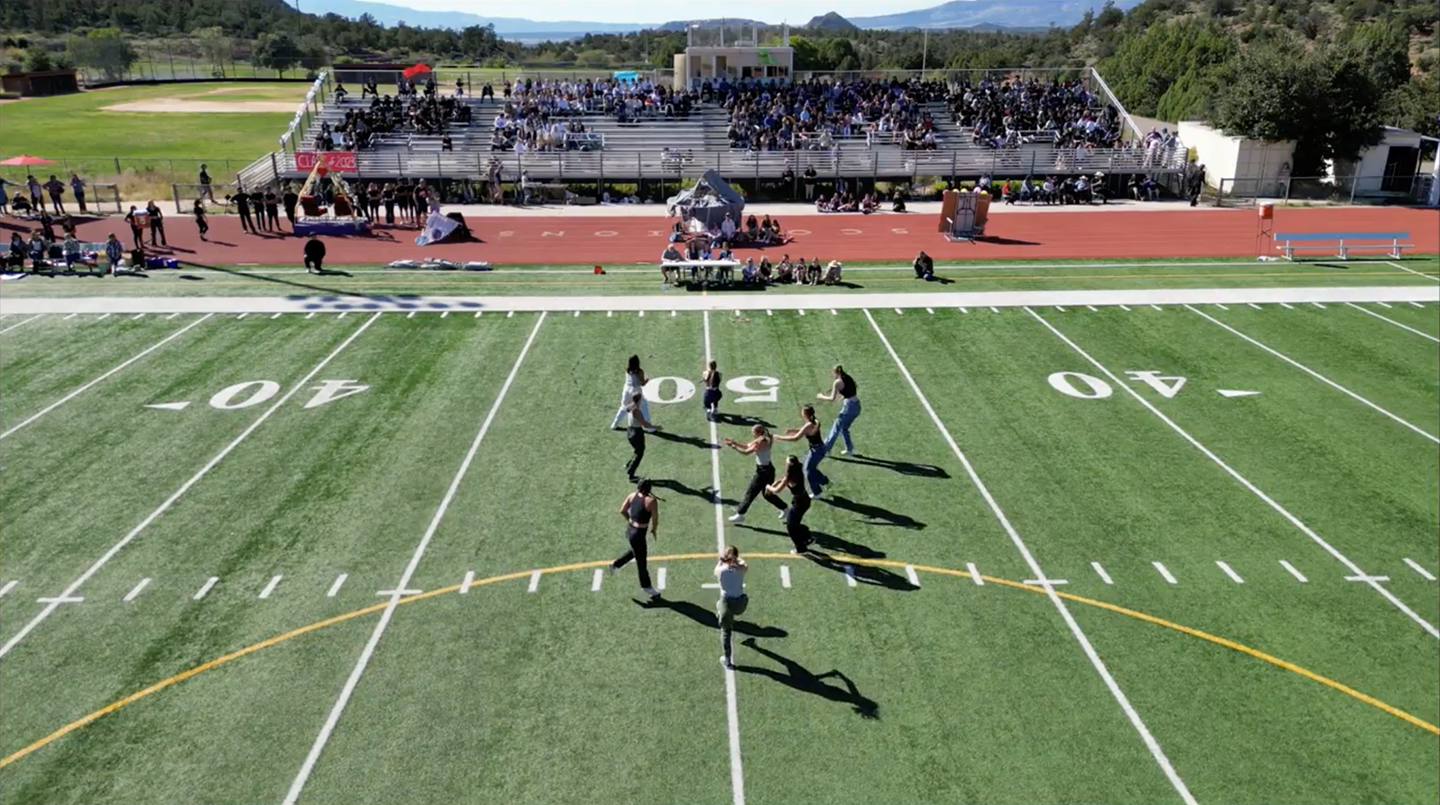 Kids on field